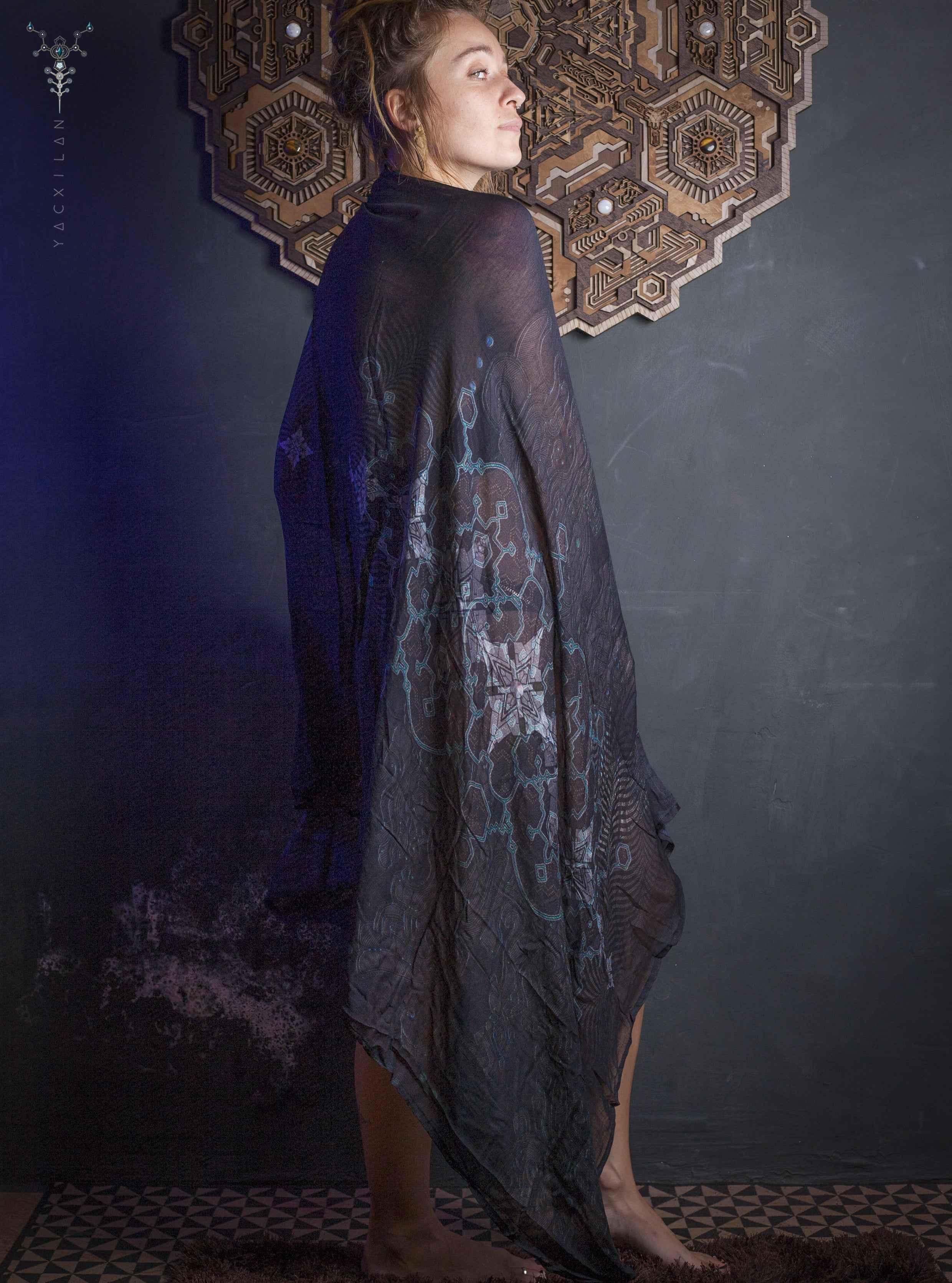 Scarf / Pareo Bamboo - THUNDERSPINE Yacxilan Artwear